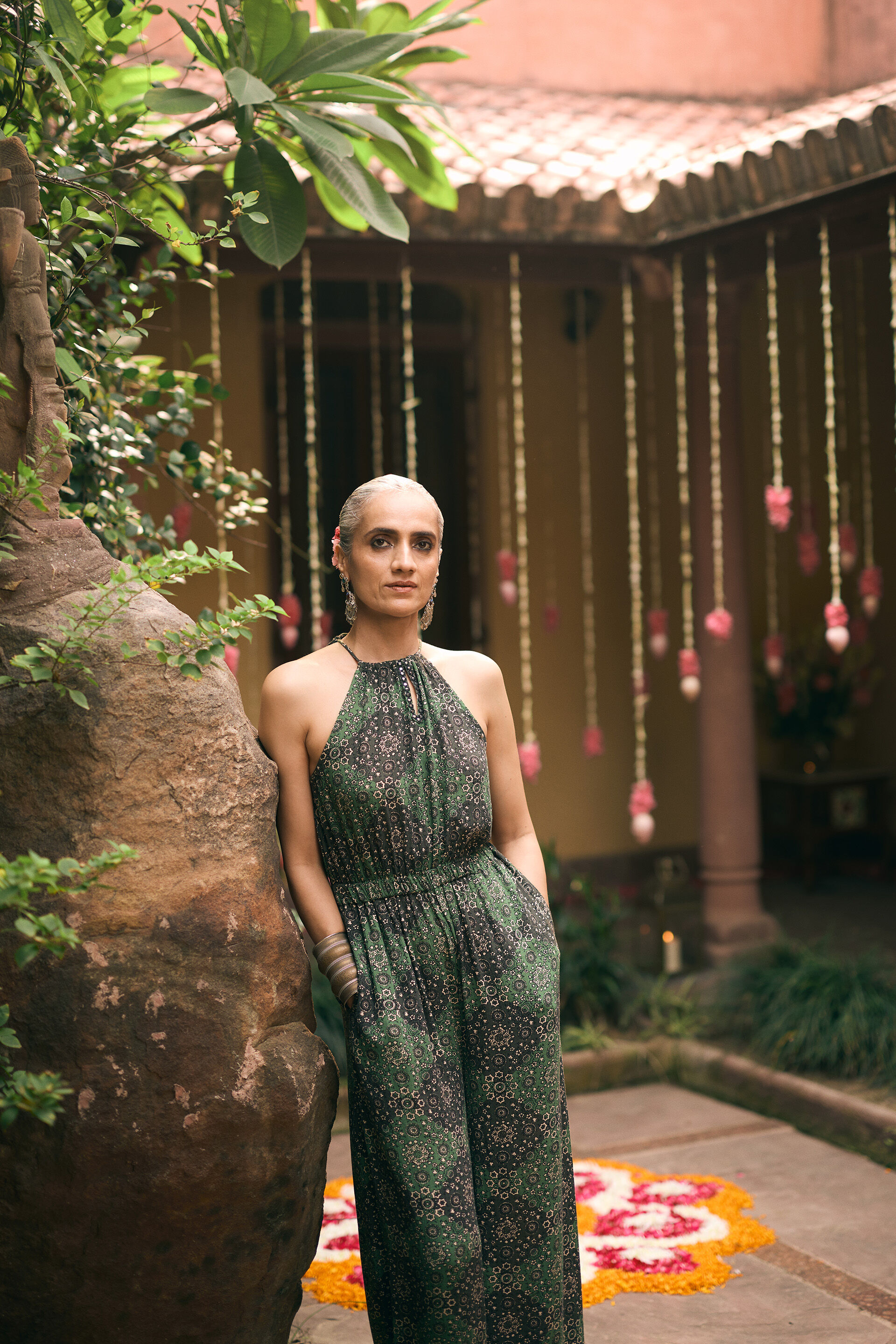 The Neem Jumpsuit, Green, image 3
